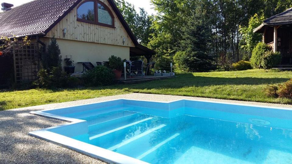 Dom Grabowa Z Sauna I Podgrzewanym Basenem Gilowice  Eksteriør billede